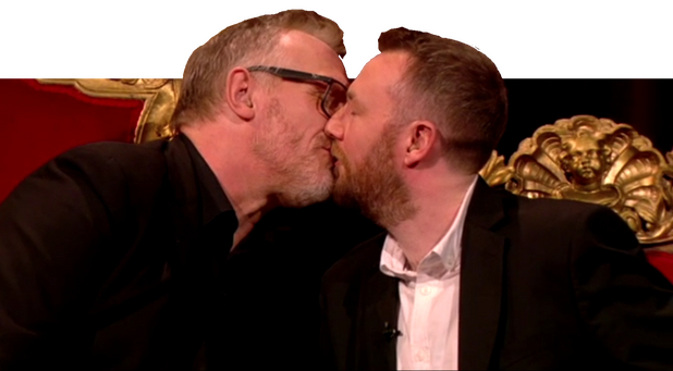 greg davies and alex horne kissing lol